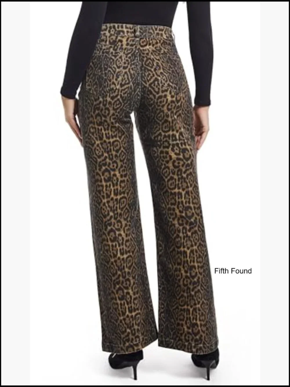 High Waisted Straight Leg Jeans Stretch Cotton Blend Casual Wear